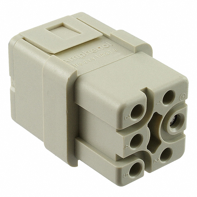 INSERT FEMALE 5POS+1GND CRIMP