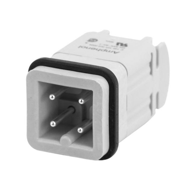 INSERT MALE 3POS+1GND SCREW