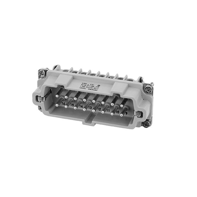 INSERT MALE 6+2POS+1GND SCREW