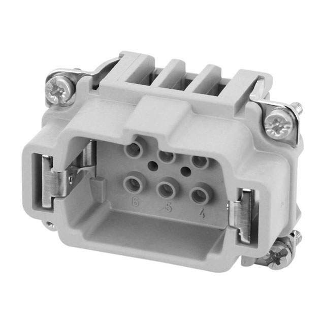 INSERT MALE 6POS+1GND CRIMP
