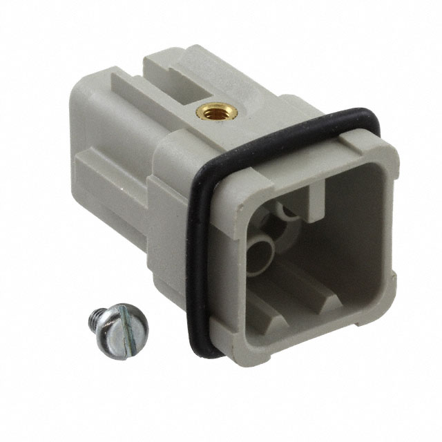 INSERT MALE 7P+1GND CRIMP 100PCS