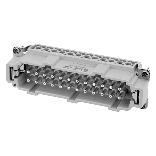 INSERT MALE 24POS+1GND SCREW