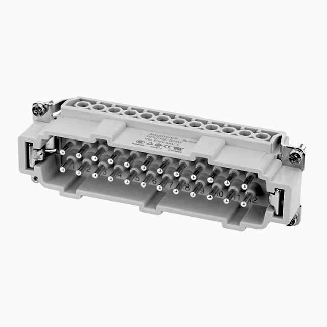INSERT MALE 24POS+1GND SCREW