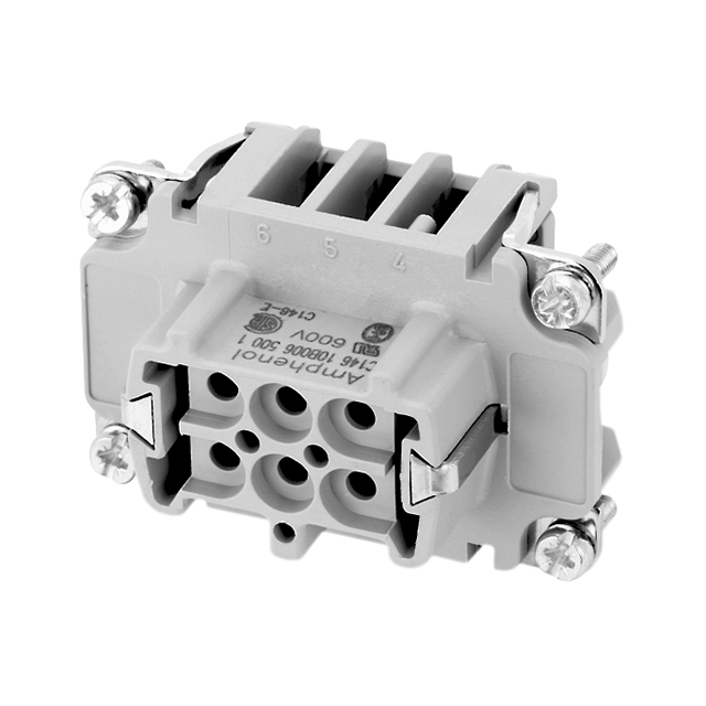 INSERT FEMALE 6POS+1GND CRIMP