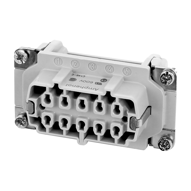 INSERT FEMALE 10POS+1GND CRIMP