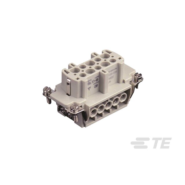 INSERT FEMALE 10POS+GND SCREW