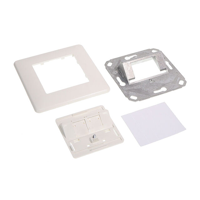 WALL OUTLET, KEYSTONE, UP 2 PORT