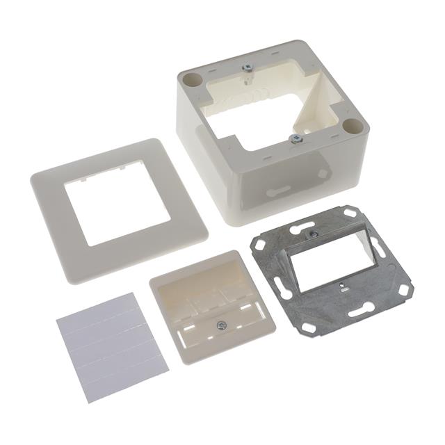 WALL OUTLET, KEYSTONE, AP, 3 POR