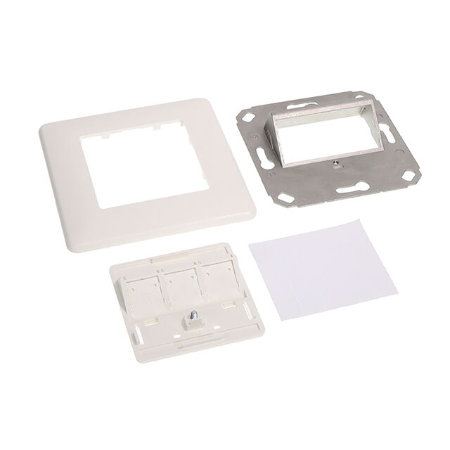 WALL OUTLET, KEYSTONE, UP, 3 POR