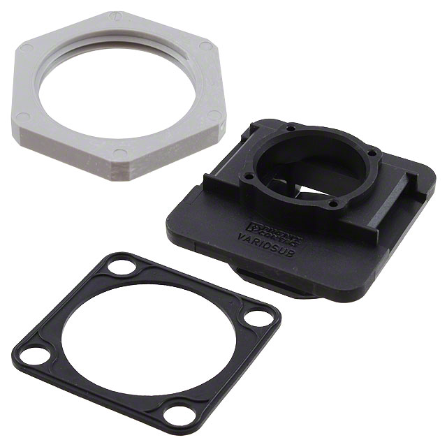 MOD FRAME 1PORT BLACK