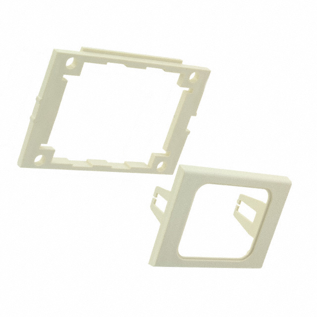 FACEPLATE SNGL GANG 1PORT ALMOND