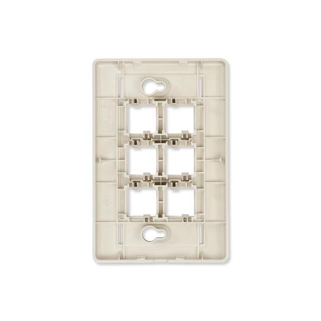 INTERFACE PLATE 6-PORT,