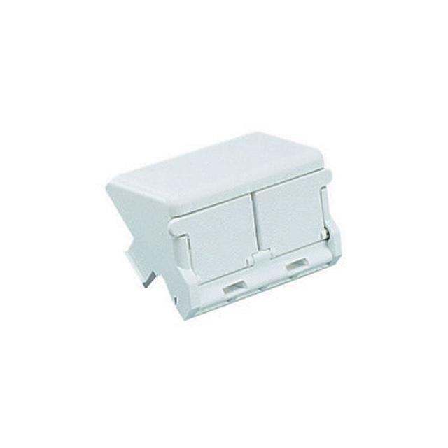 INSERT, 2 PORT, SLOPED SHUTTERED