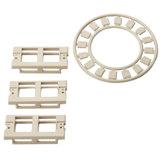 MOD INSERT 2PORT IVORY