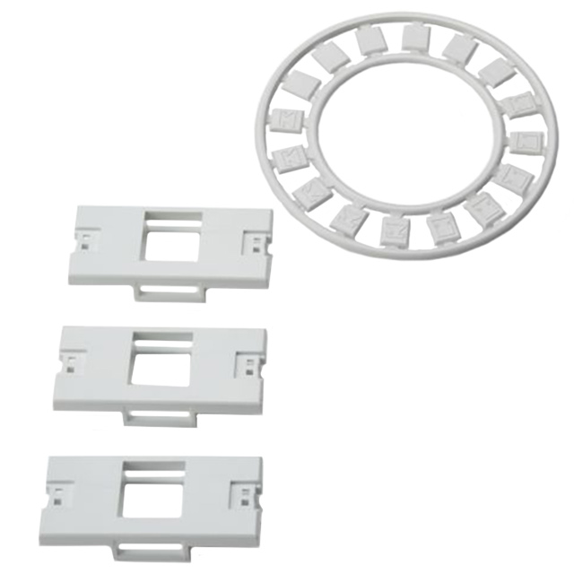 MOD INSERT 1PORT WHITE