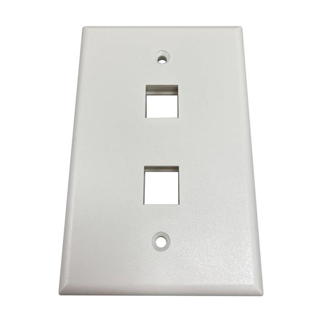 SAFE-IT 2-PORT SINGLE-GANG KEYST