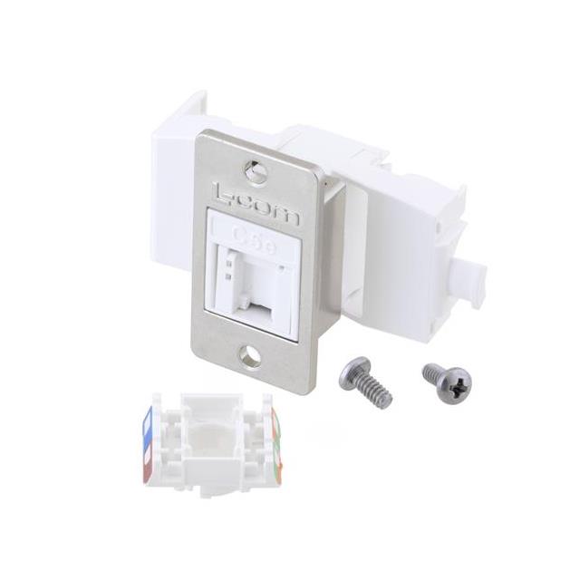 FLANGE MOUNT C5E KEYSTONE JACK R