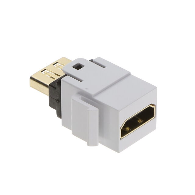 HDMI COUPLER MODULE, WHITE, 1/BA