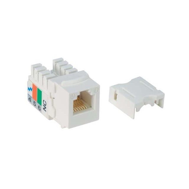 JACK CAT3 RJ12/110 WHITE