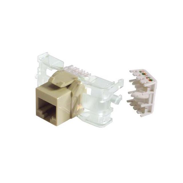 JACK CAT5E RJ45/TOOLLESS IVORY