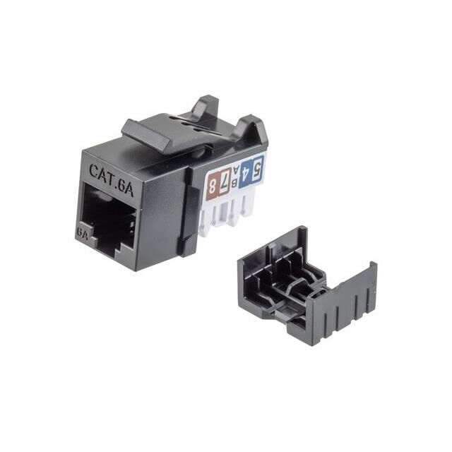 CAT6A RJ45 KJ, 90 PUNCH DOWN,MIN