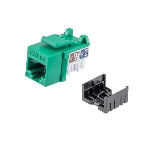 CAT6A RJ45 KJ, 90 PUNCH DOWN,MIN