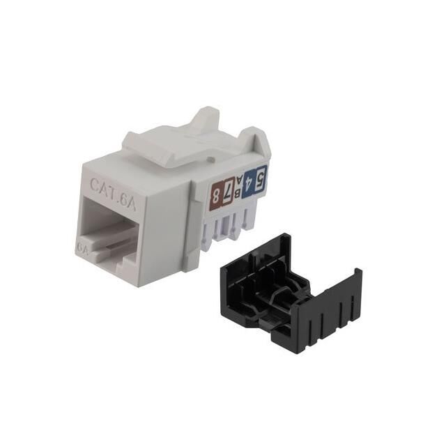 CAT6A RJ45 KJ, 90 PUNCH DOWN,MIN