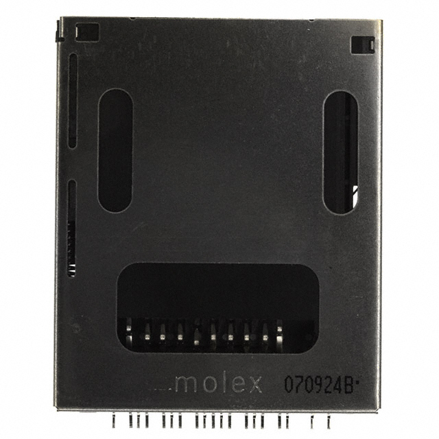 CONN SD/MMC/MS CARD R/A SMD