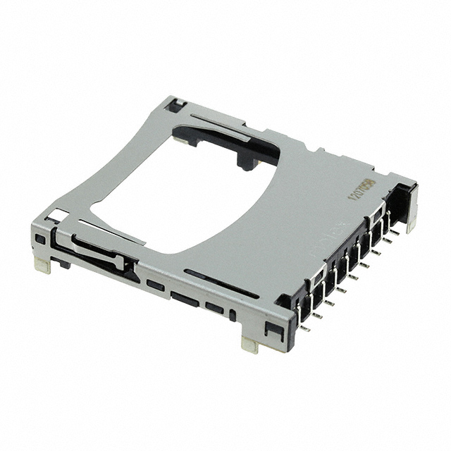 CONN SD CARD R/A SMD