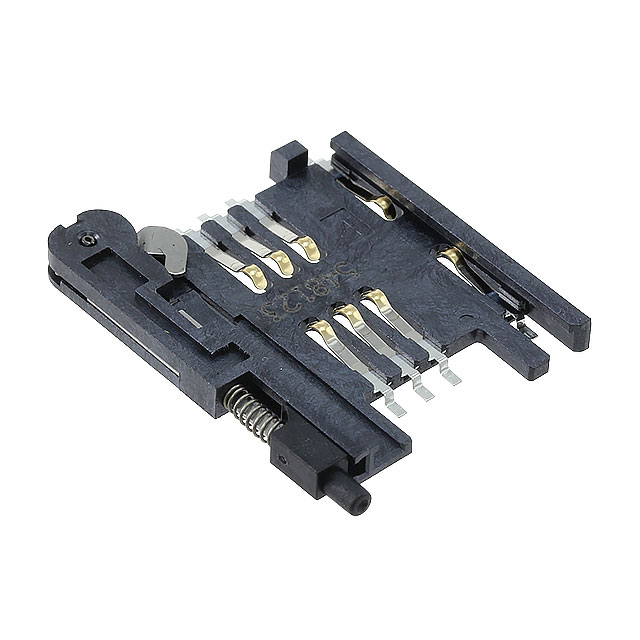 CONN SIM CARD R/A SMD