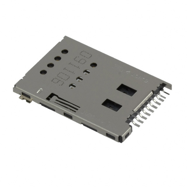 CONN SIM CARD R/A SMD