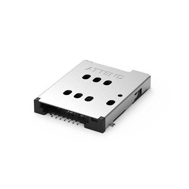 CONN NANO SIM CARD R/A SMD