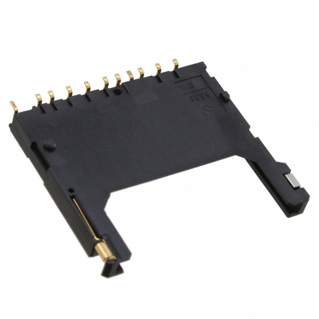 CONN SD CARD R/A SMD