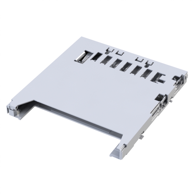 CONN SD CARD R/A SMD