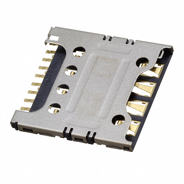 CONN MICRO SIM CARD R/A SMD