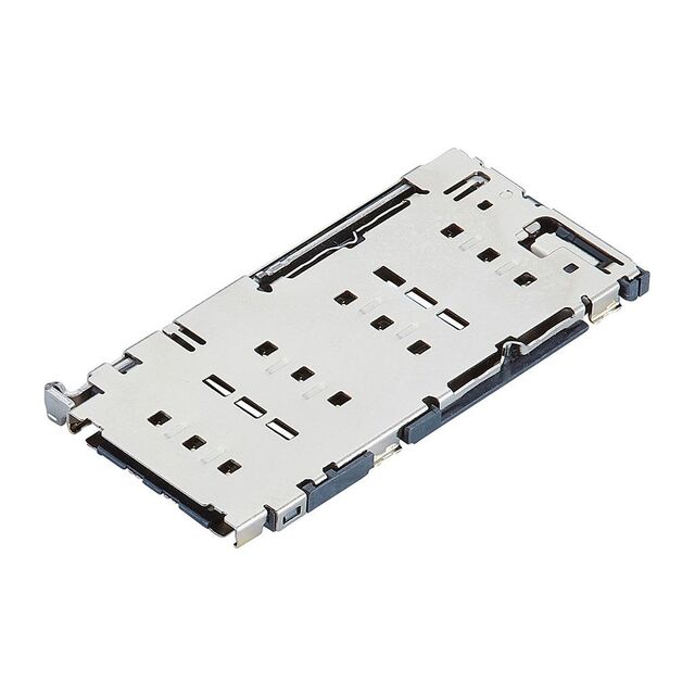 DUAL NSIM SOCKET 1.40H VERTICAL