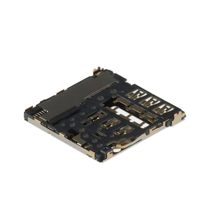 CONN MICRO SIM CARD R/A SMD
