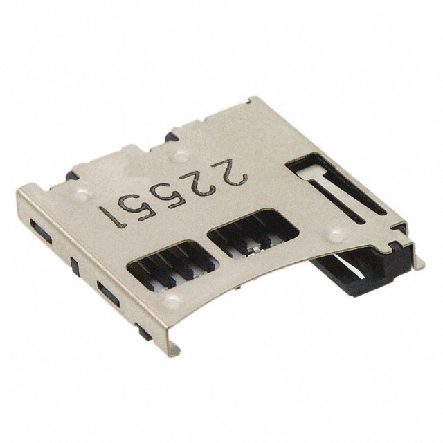 CONN MICRO SD CARD R/A SMD