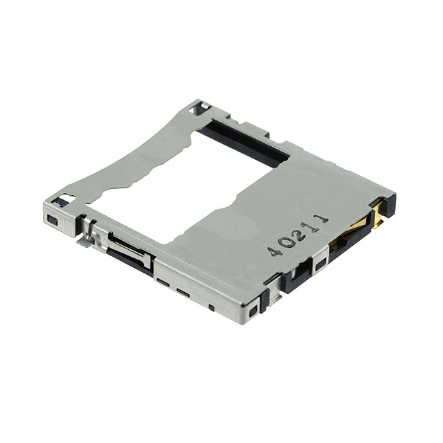 CONN SD CARD R/A SMD