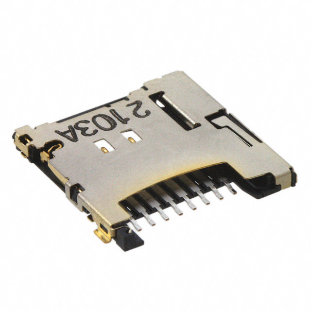 CONN MICRO SD CARD R/A SMD