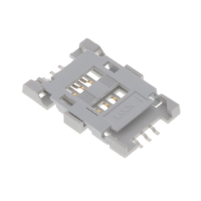 CONN SIM/SAM CARD R/A SMD
