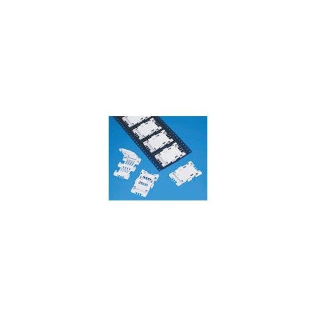 CONN SIM/SAM CARD R/A SMD