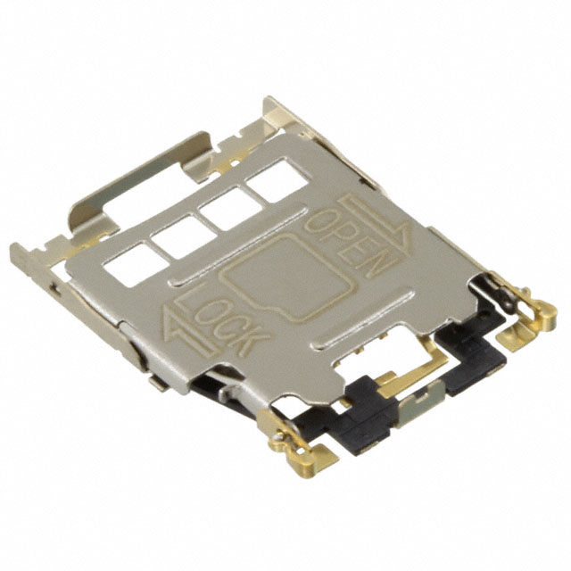CONN MICRO SD CARD R/A SMD