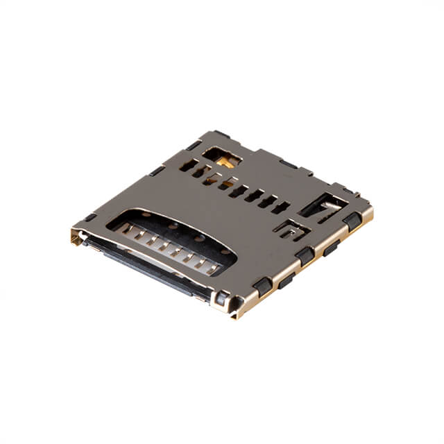 CONN MICROSD CARD R/A SMD