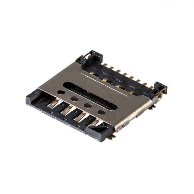 CONN MICRO SIM CARD R/A SMD