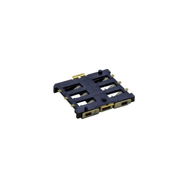 CARD CONNECTOR, NANO SIM, PUSH I