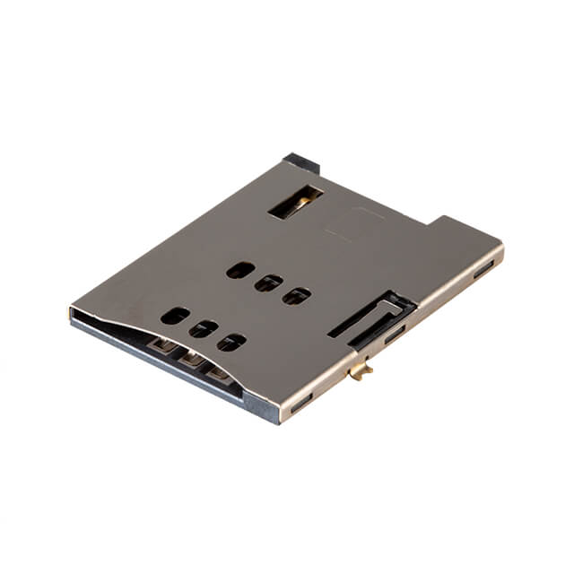 CONN SIM CARD R/A SMD
