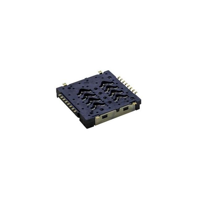 CARD CONNECTOR, SIM, PUSH IN PUL