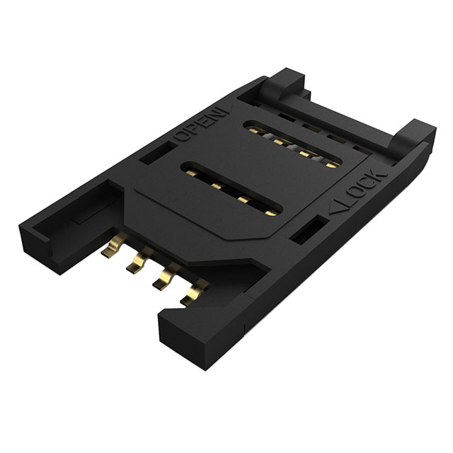 CONN MINI SIM CARD R/A SMD