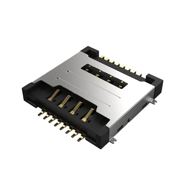 CONN MINI SIM CARD R/A SMD